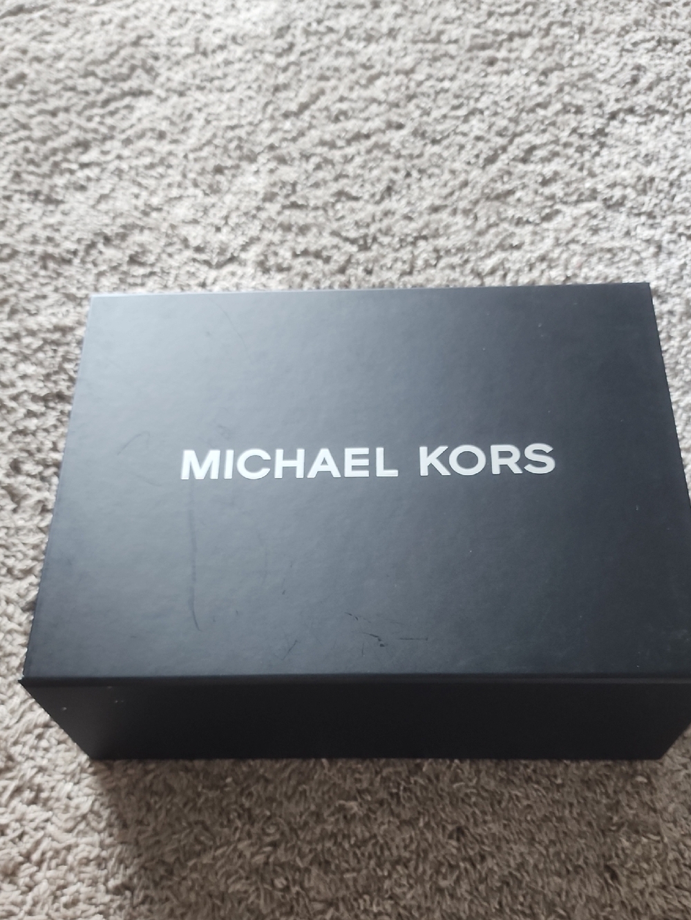 Michael Kors Black  Gift Box with White Logo